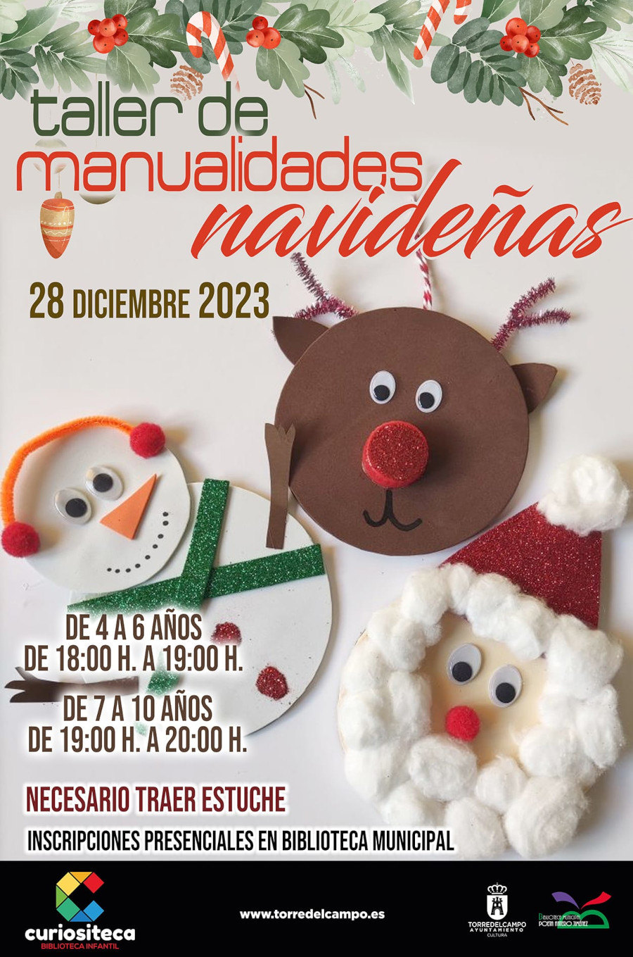 Taller de Manualidades Navideñas