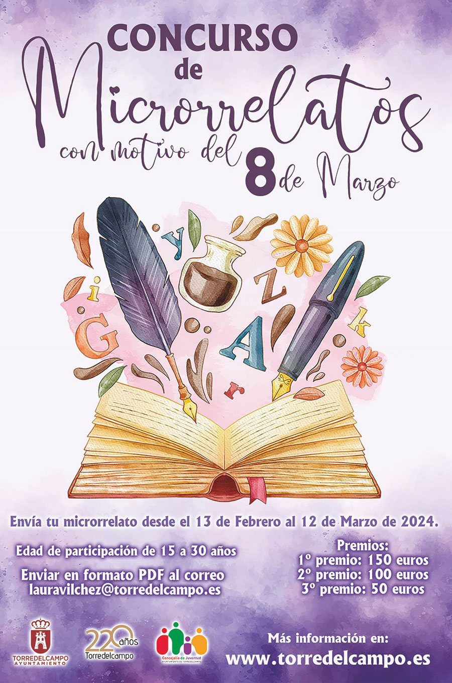 Concurso de Microrrelatos con motivo del 8 de Marzo