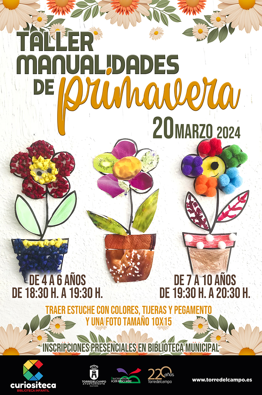 Taller Manualidades De Primavera