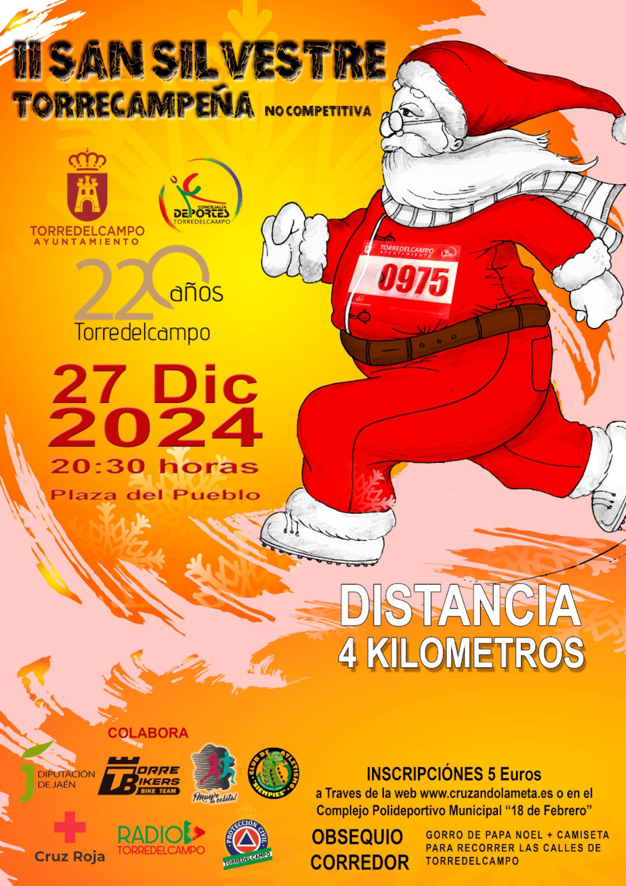 Torredelcampo se prepara para su II San Silvestre