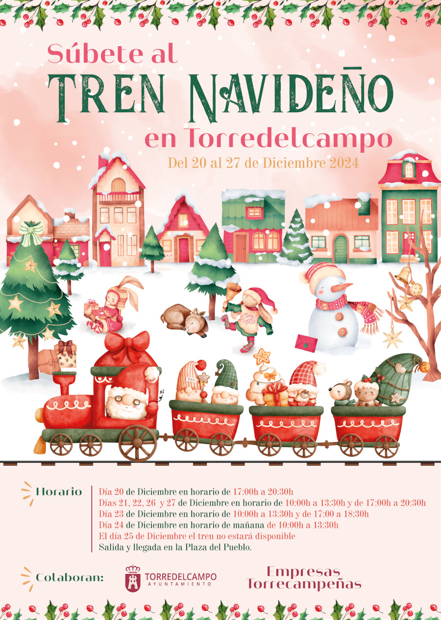 Súbete al Tren Navideño en Torredelcampo