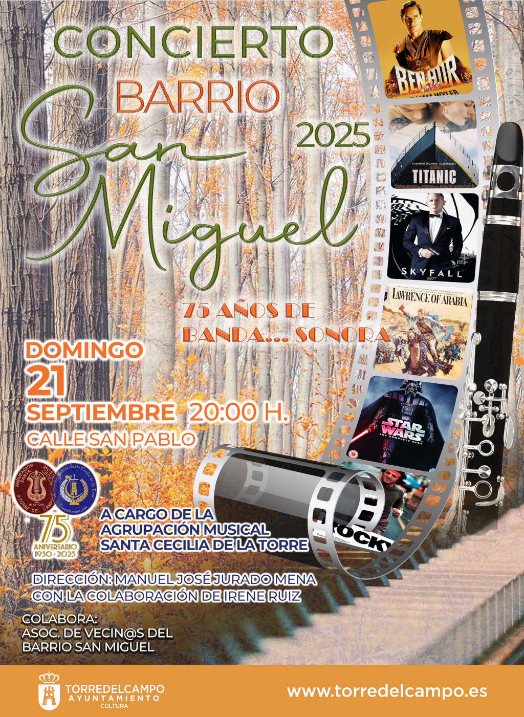 Concierto Barrio San Miguel 2025