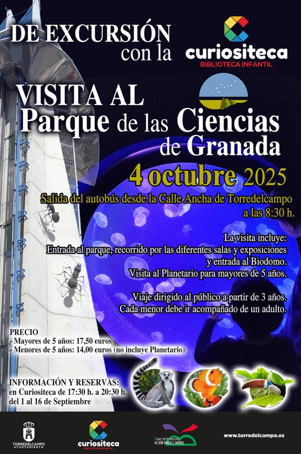 Visita al Parque de las Ciencias de Granada
