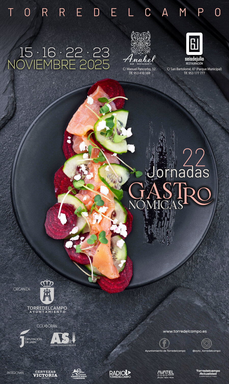 La gastronomía vuelve a ser protagonista con la XXII edición de las Jornadas Gastronómicas