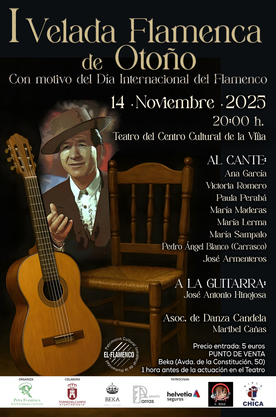 Presentada la I Velada Flamenca de Otoño con motivo del Día del Flamenco 