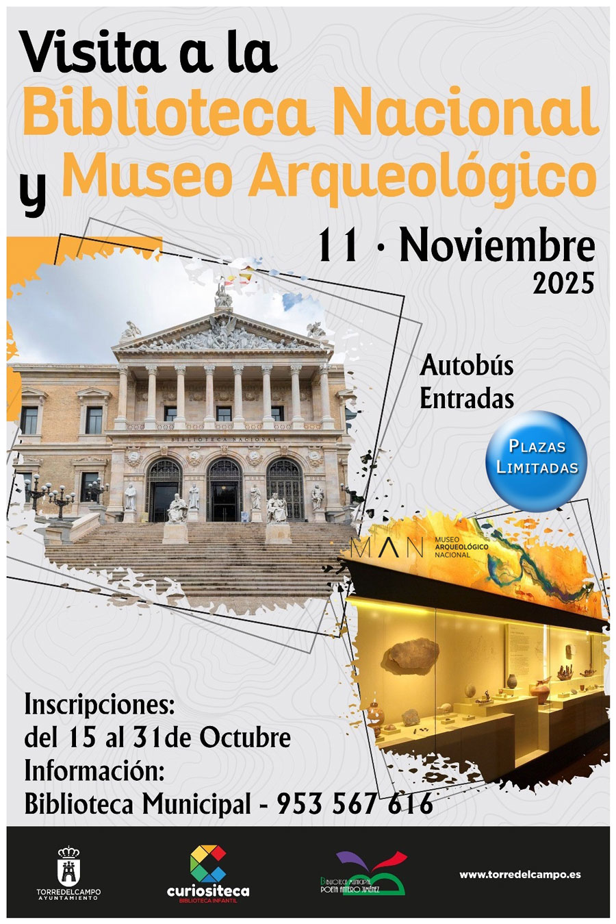 Visita a la Biblioteca Nacional y Museo Arqueológico