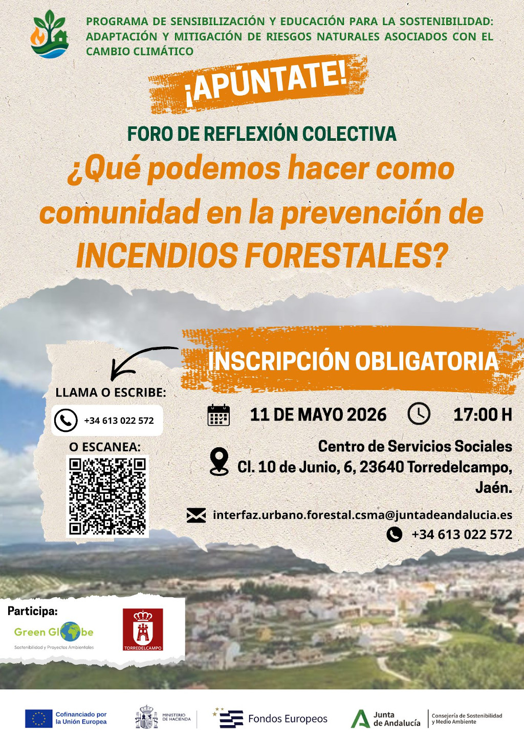 Foro de reflexión colectiva - Prevención de incendios forestales