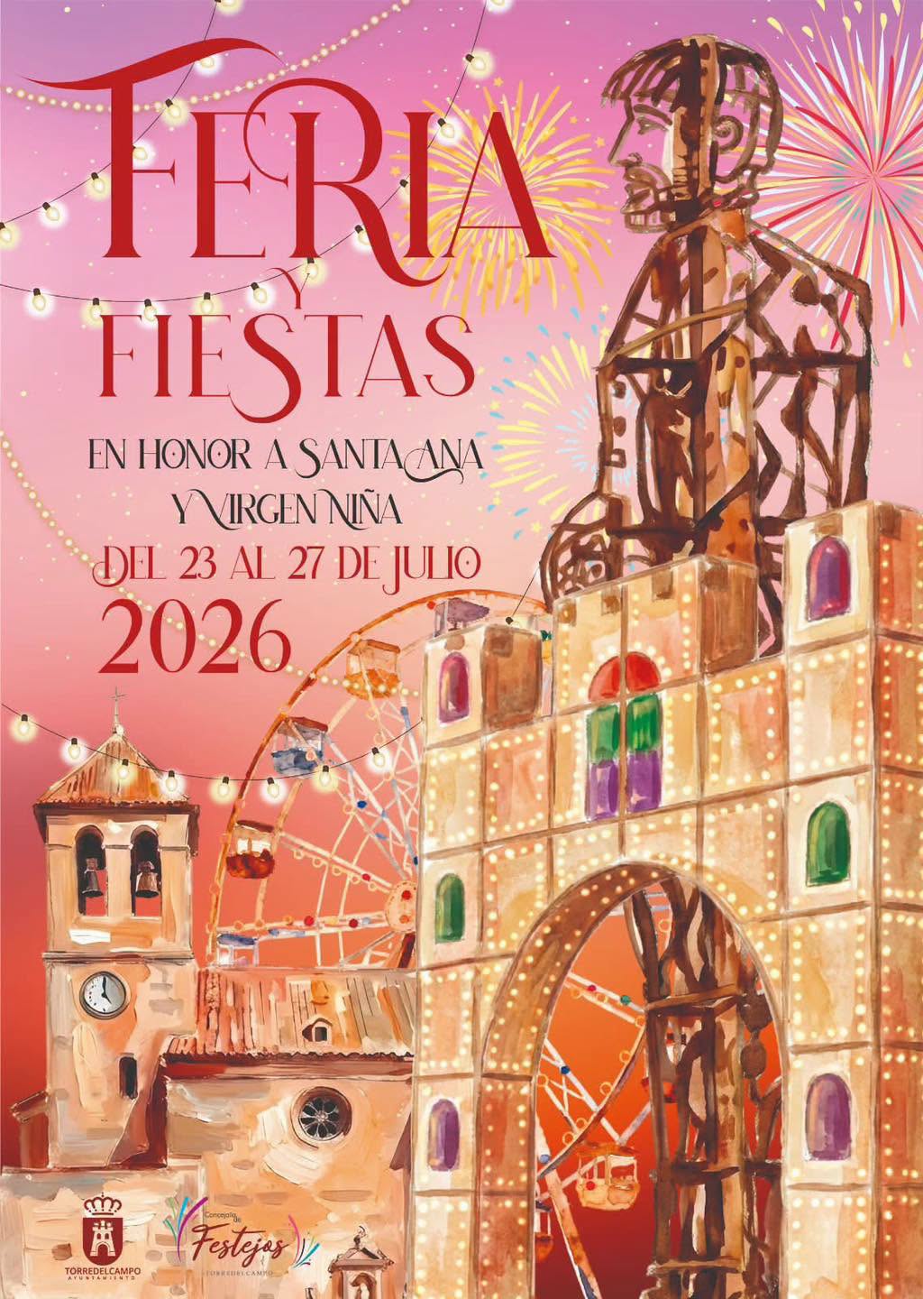 Feria y Fiestas en Honor a Santa Ana y Vírgen Niña 2026