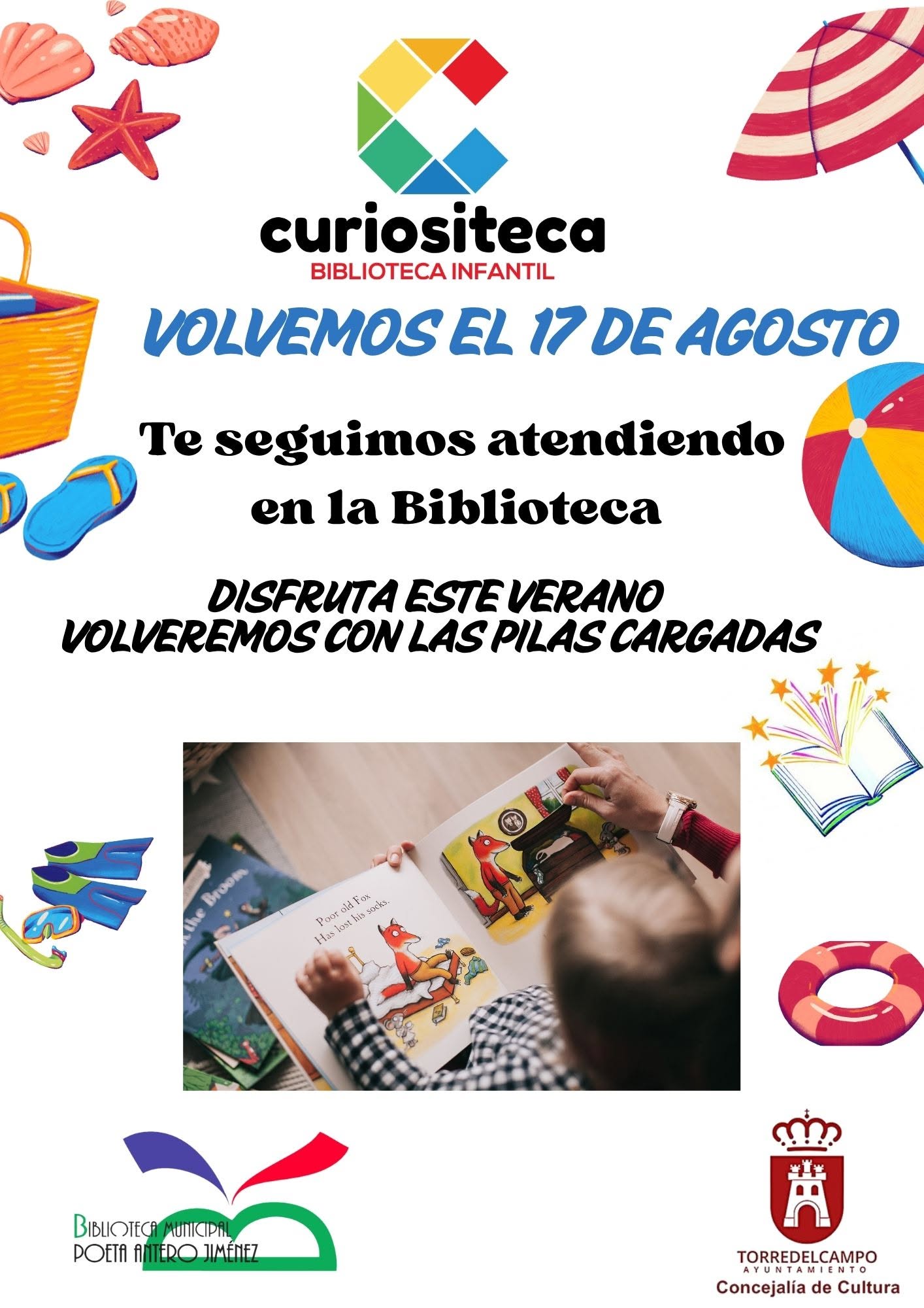 Curiositeca - Volvemos el 17 de agosto