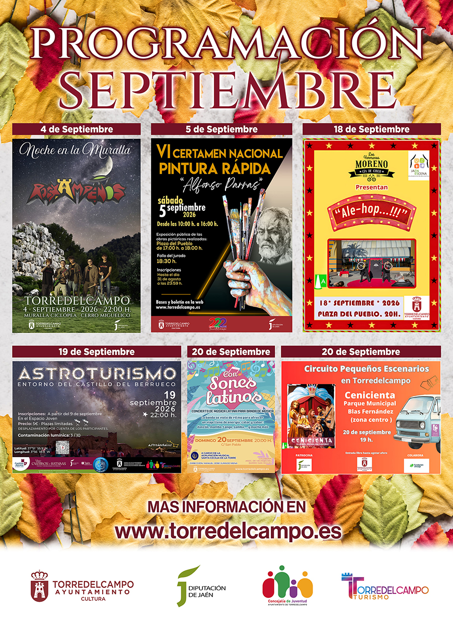 Programación Actividades Septiembre
