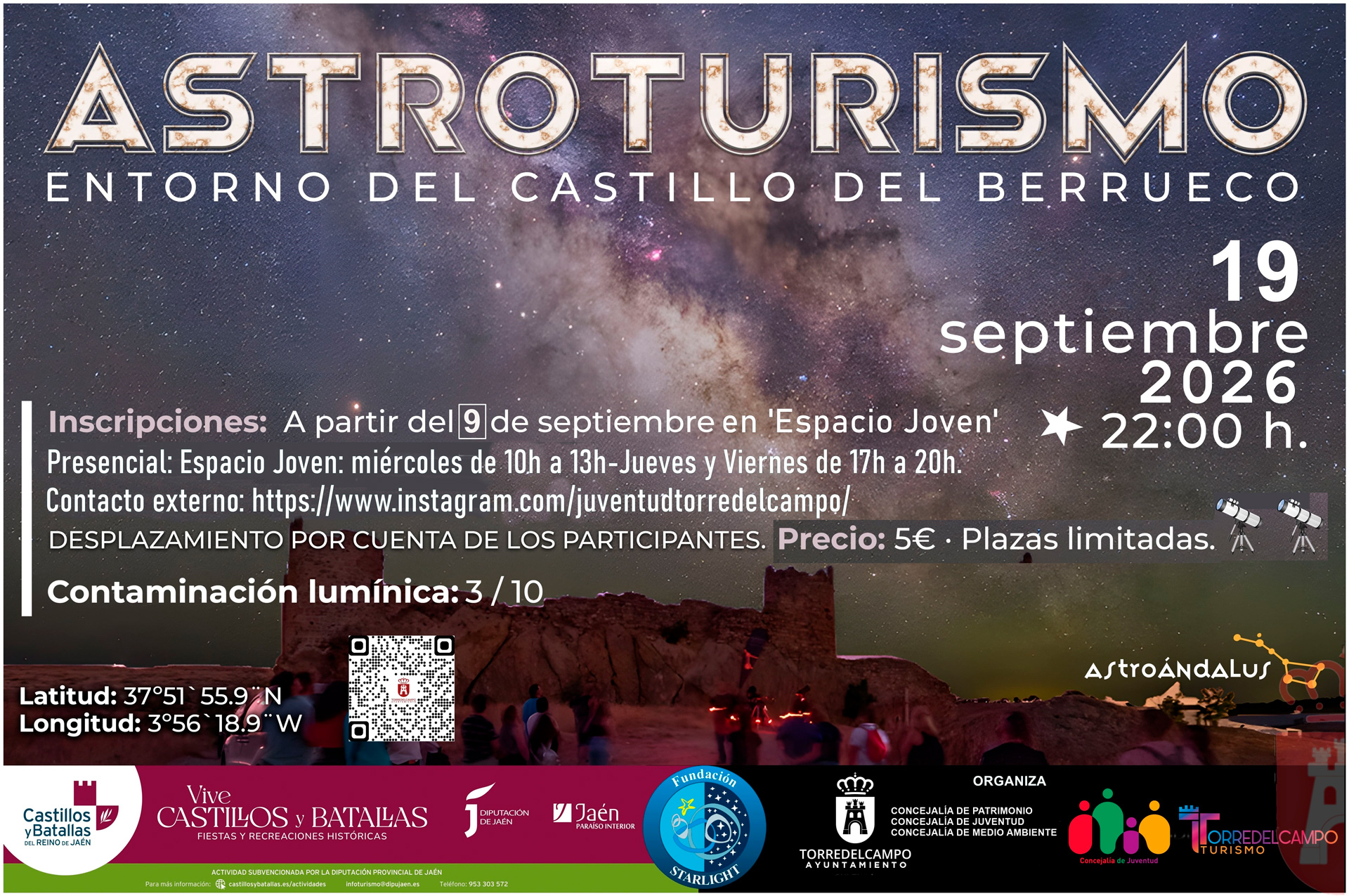 Astroturismo - Entorno del Castillo del Berrueco