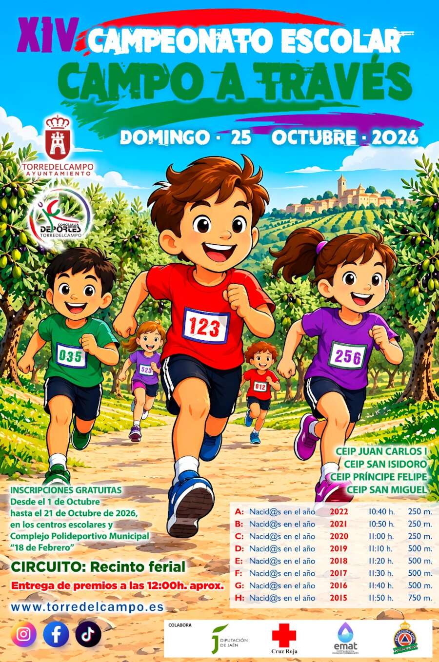 XIV Campeonato Escolar - Campo a Través