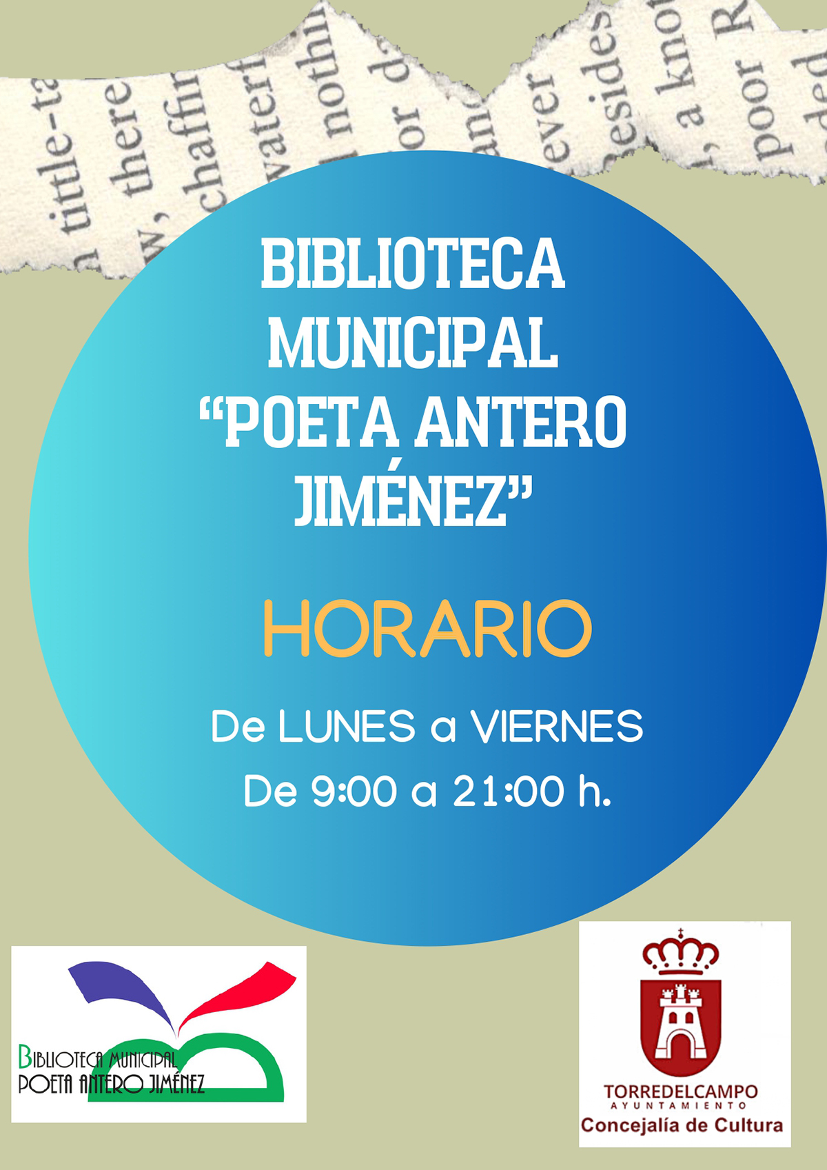 Horario Biblioteca Municipal