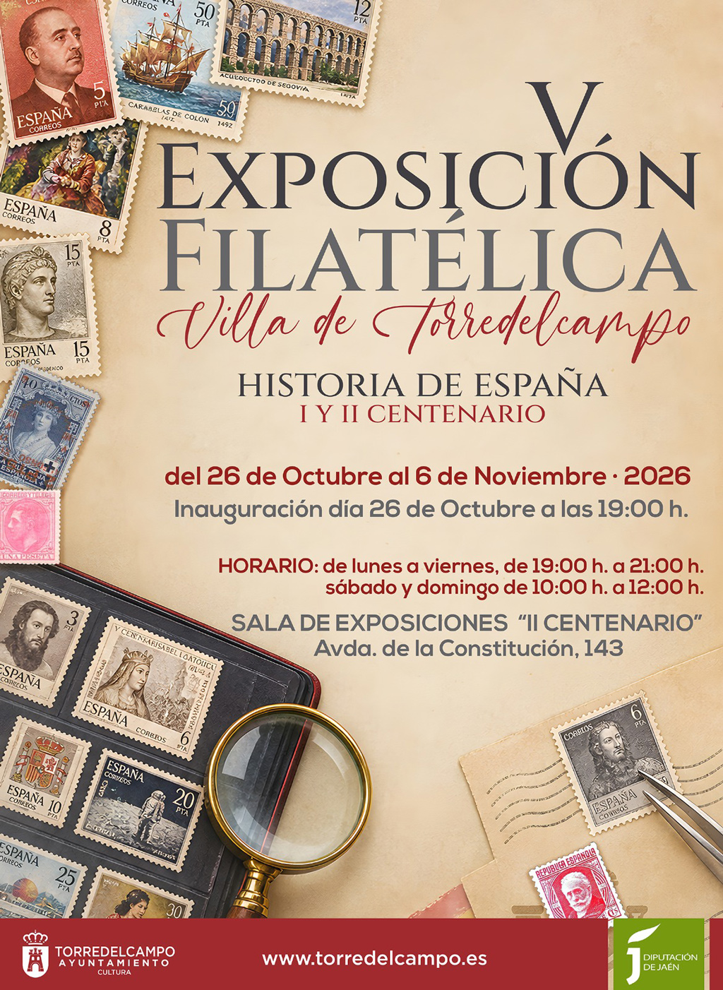V Exposición Filatélica