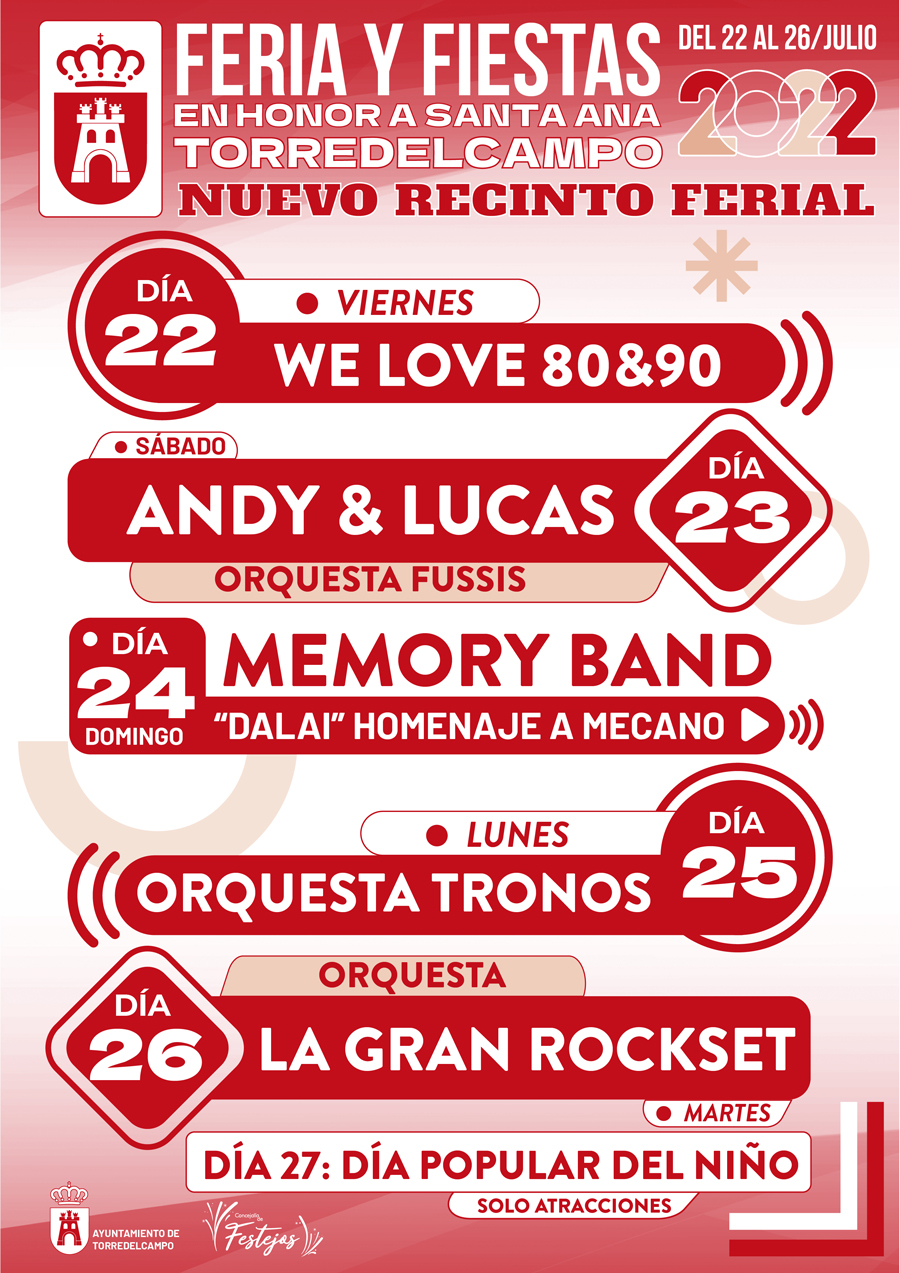 Regreso a la normalidad en la Feria y Fiesta en honor a Santa Ana 2.022