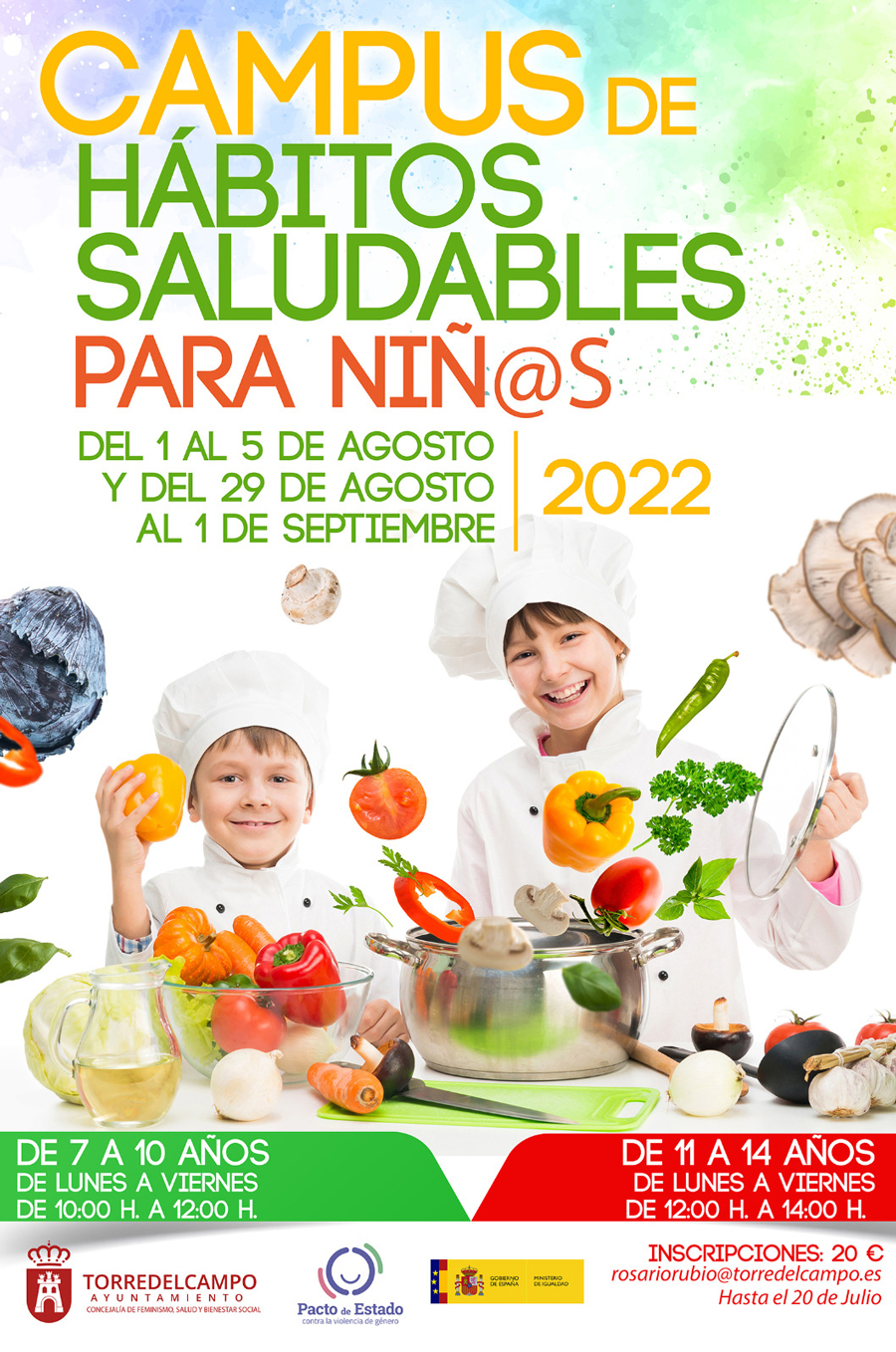 Primer Campus de Hábitos Saludables para niños y niñas