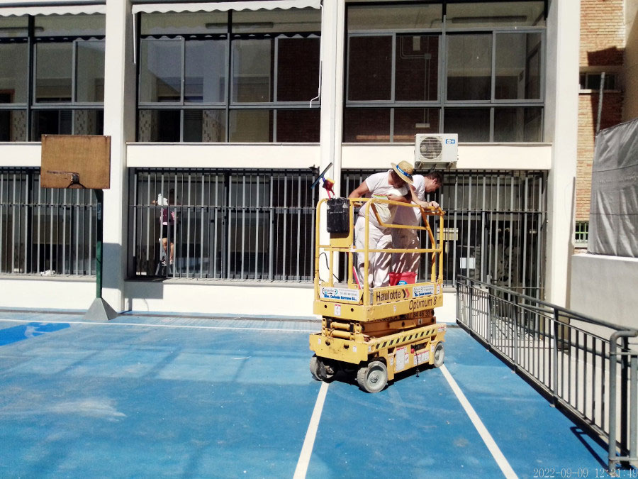 Puesta a punto de los Centros Escolares para el curso 2022-23