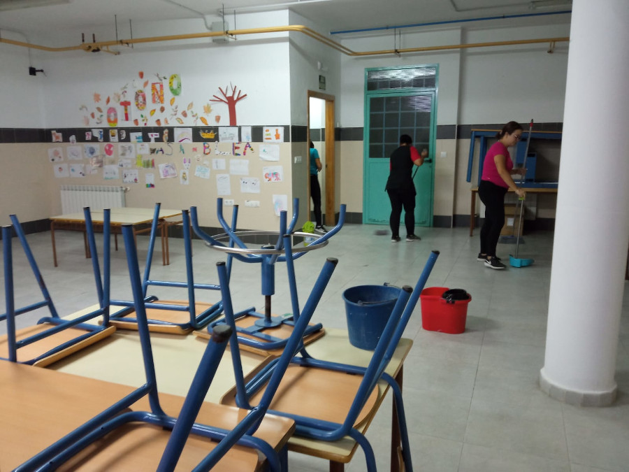 Puesta a punto de los Centros Escolares para el curso 2022-23