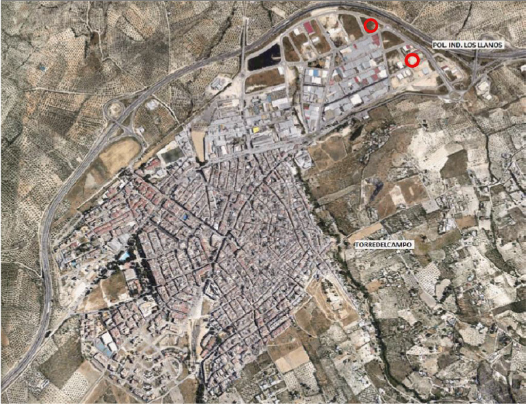 Adif pone a la venta mediante subasta pública cinco parcelas en Torredelcampo