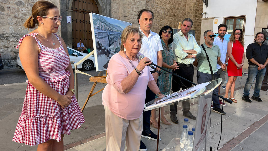 Artistas numerosos rincones se dan cita en el V Certamen de Pintura Rápida Alfonso Parras