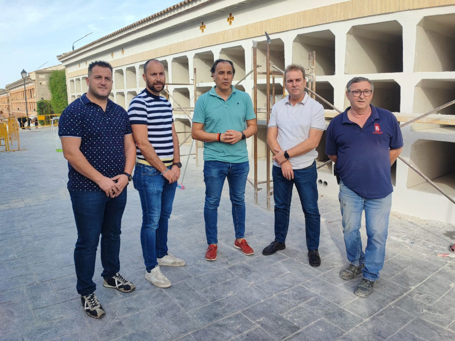 Importante remodelación en el Cementerio Municipal