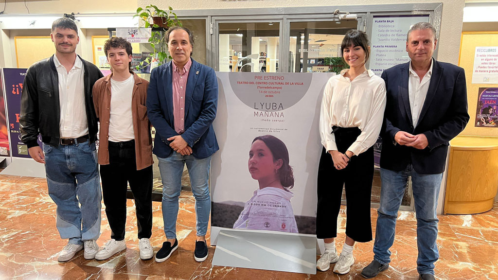 Intenso preestreno del corto documental Lyuba, Mañana en Torredelcampo