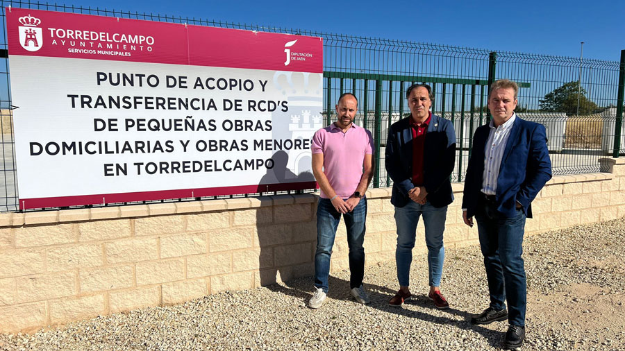 Puesta en funcionamiento del nuevo punto de acopio de residuos de obras menores