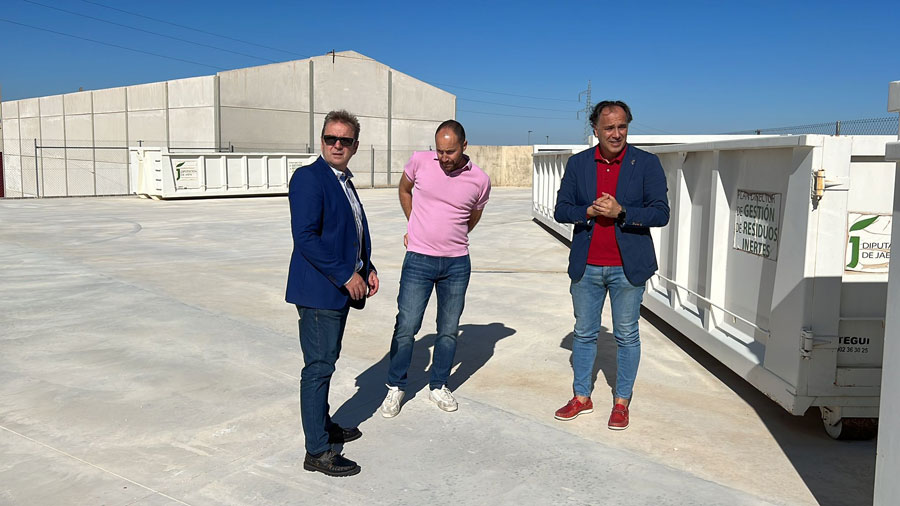 Puesta en funcionamiento del nuevo punto de acopio de residuos de obras menores