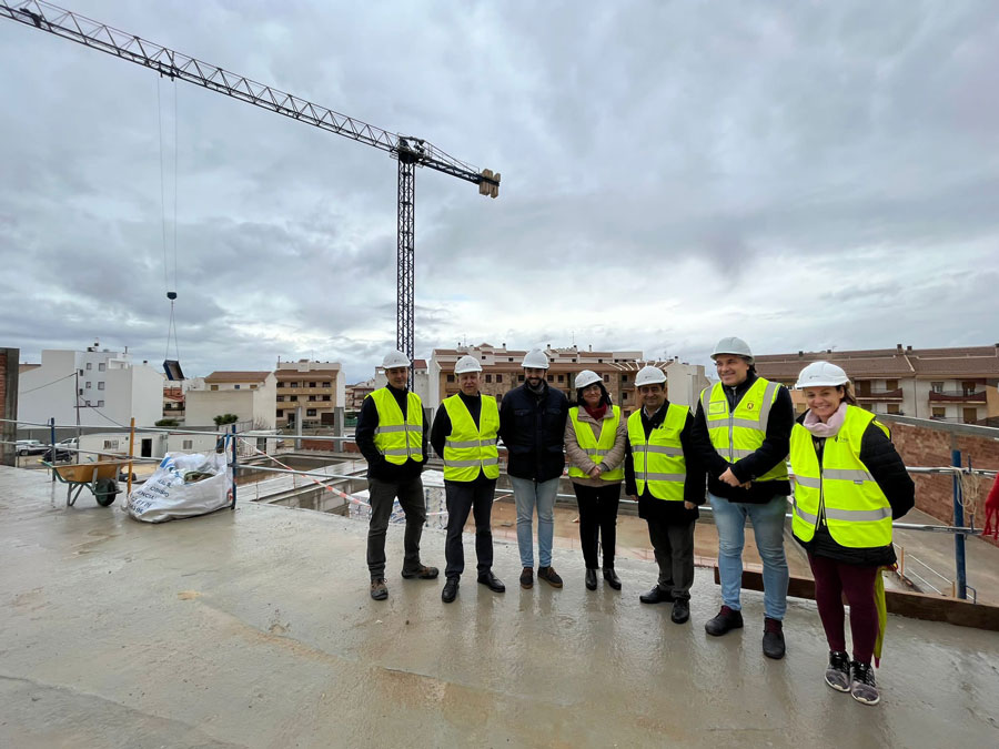 La construcción de la Piscina Cubierta avanza a buen ritmo