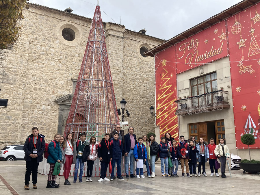 Recepción en el Salón de Plenos del Consejo Local de los Niñ@s
