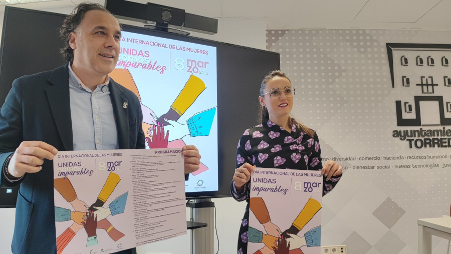 Presentada la programación del 8M bajo el lema "Unidas somos imparables"
