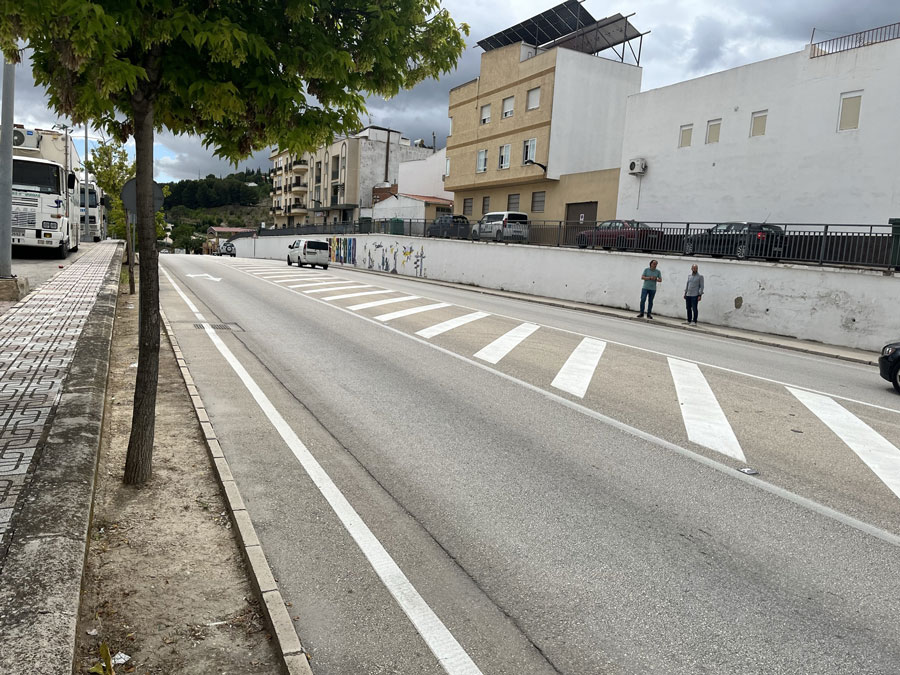 Actuación en la seguridad vial de la Calle San Bartolomé