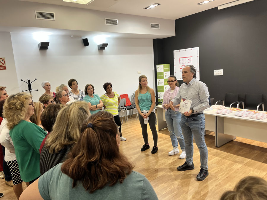 Clausurado el taller de baile para personas mayores