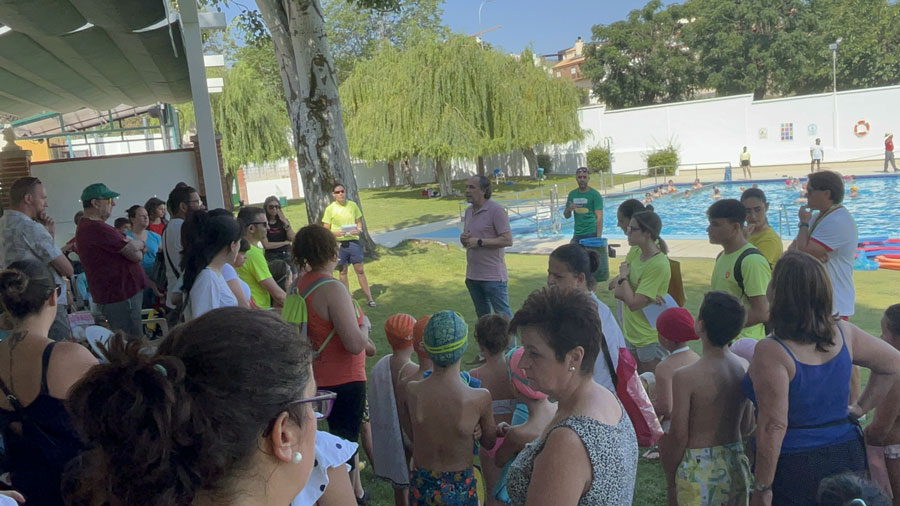 Comienzan los Cursos de Natación con éxito rotundo