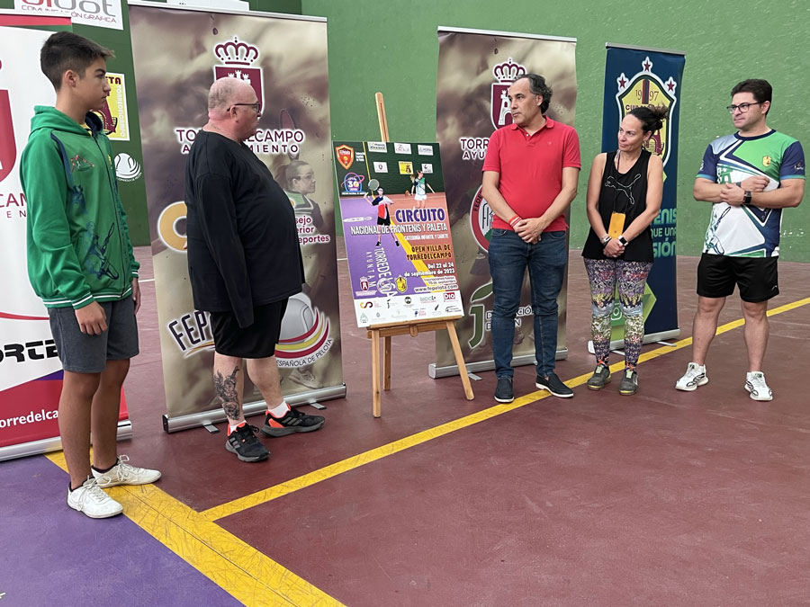 Torredelcampo acogerá el Circuito Nacional de Frontenis y Paleta