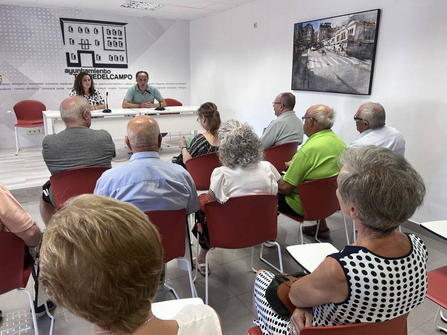 Reunión con las directivas de las Asociaciones de Personas Mayores