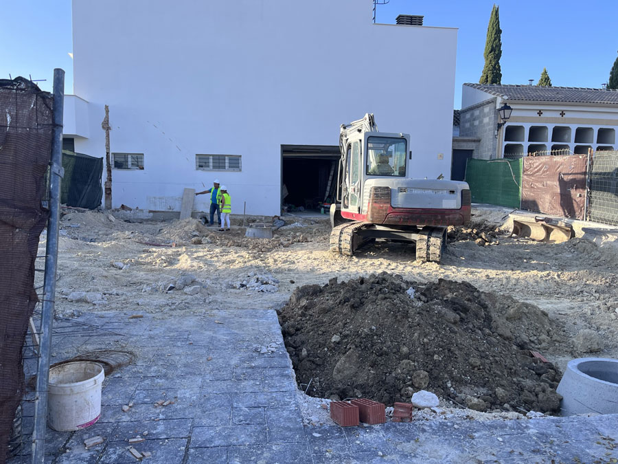 En marcha el proyecto de ampliación del Tanatorio Municipal