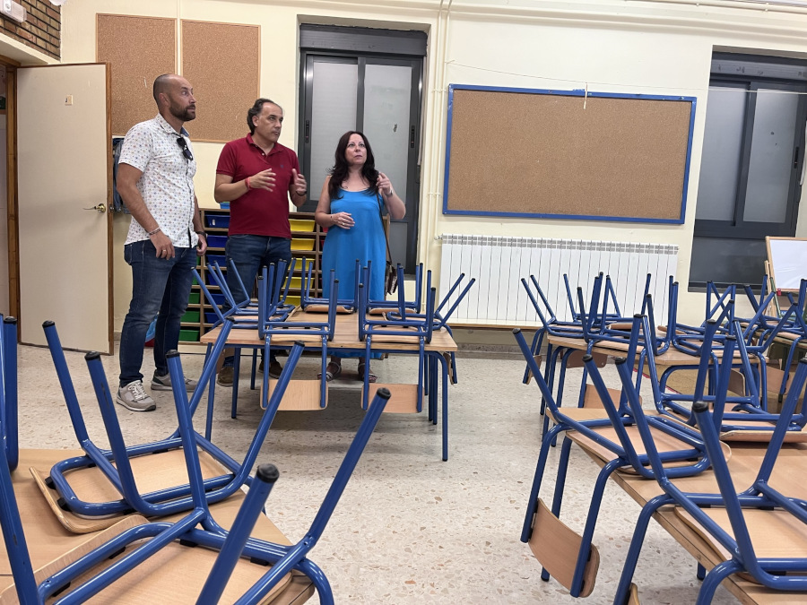 Todo a punto para la vuelta al cole en los Centro Educativos del municipio