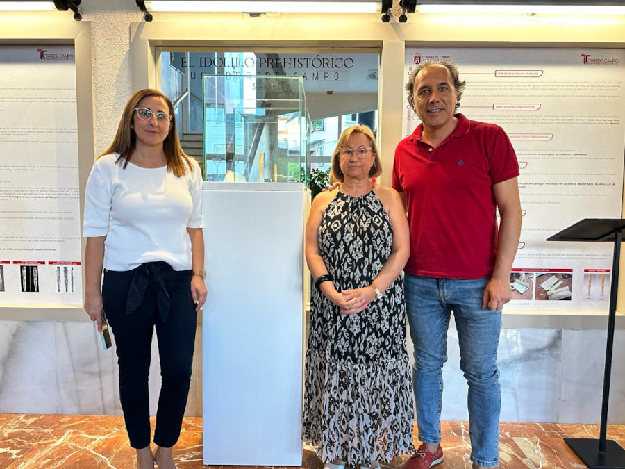 Inaugurado el espacio dedicado al Idolillo de Torredelcampo