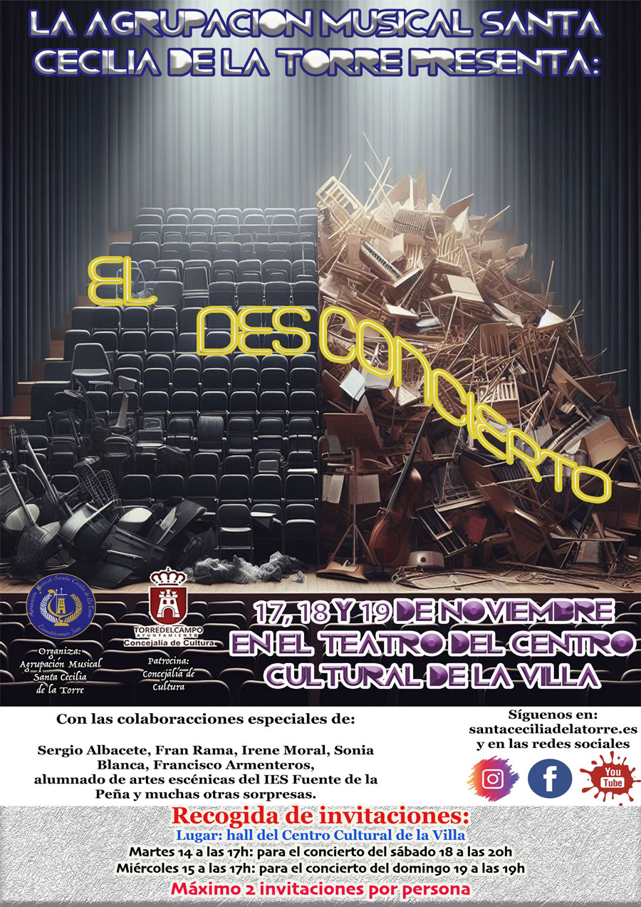 Presentado el (des)concierto extraordinario en honor a Santa Cecilia