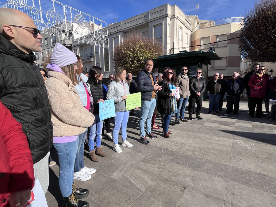 Apoyo municipal en la concentración por el alumnado con necesidades especiales
