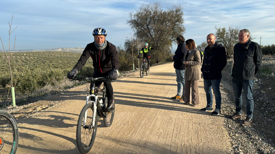 Actuación de mejora en la Vía Verde a su paso por Torredelcampo
