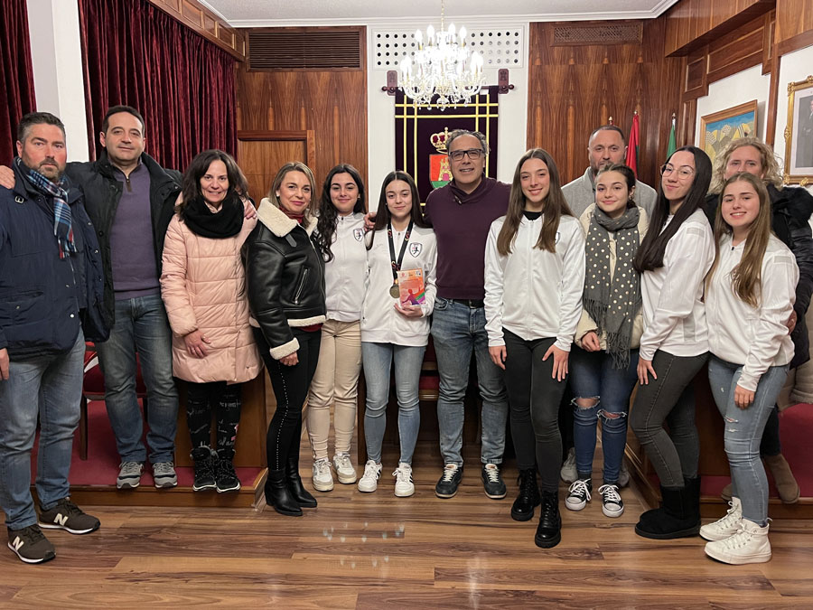 Recibimiento a la deportista Carla Martos Eliche