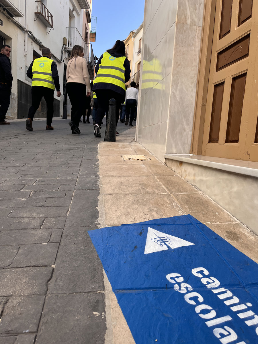 Inaugurado el Camino Escolar Seguro del CEIP San Miguel