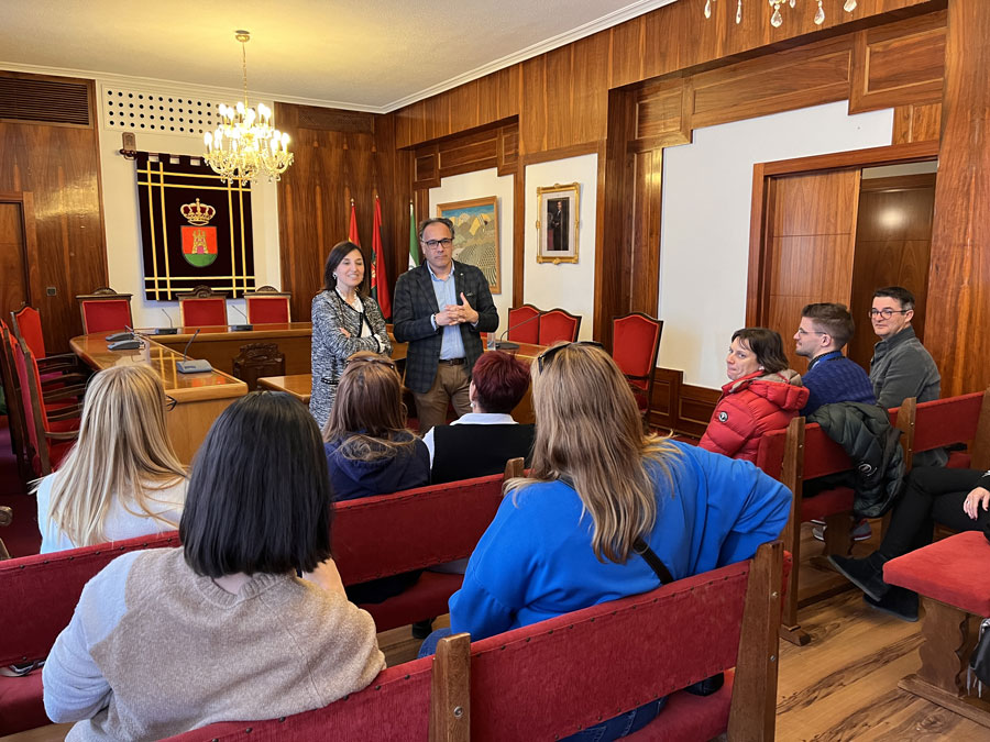 Profesorado europeo visita Torredelcampo
