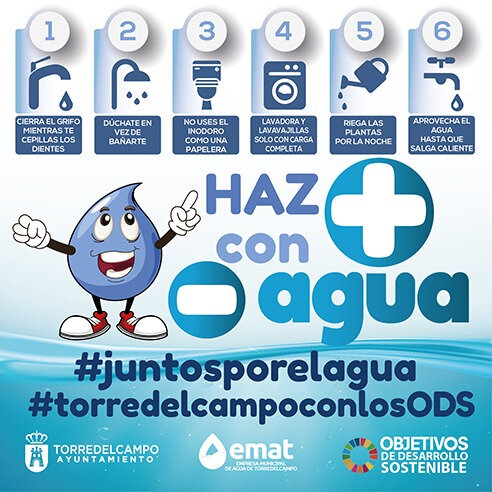 "Haz más con menos agua", campaña de concienciación dirigida a escolares