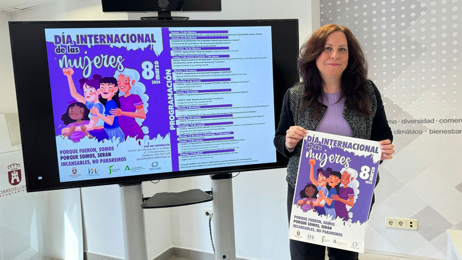 Amplia programación para conmemorar el Día Internacional de las Mujeres