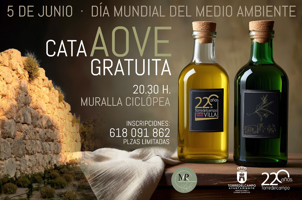 Cata de AOVE con motivo del Día Mundial del Medio Ambiente