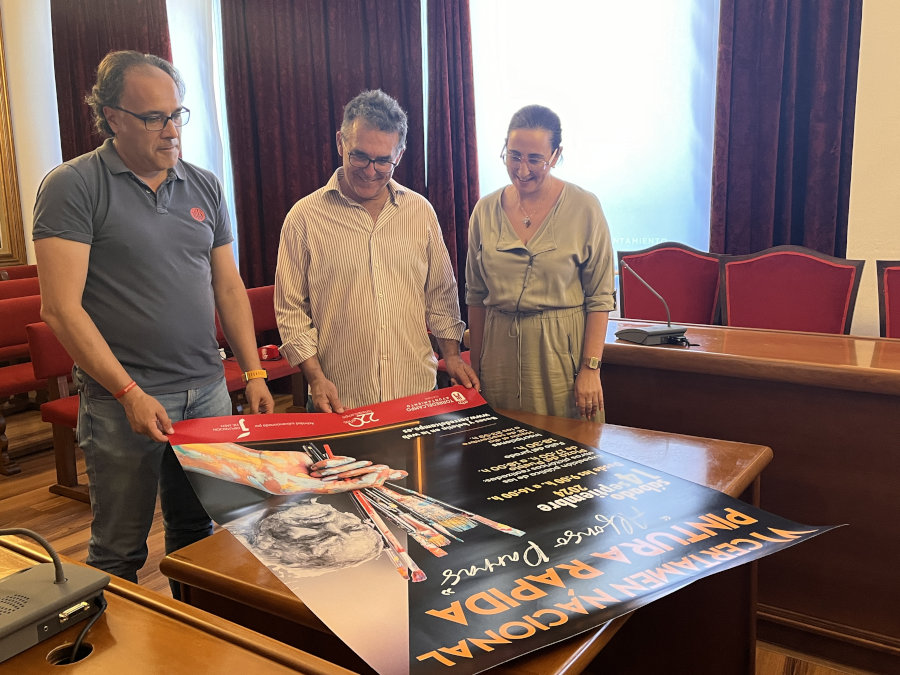Presentada la sexta edición del Certamen de Pintura Rápida "Alfonso Parras"