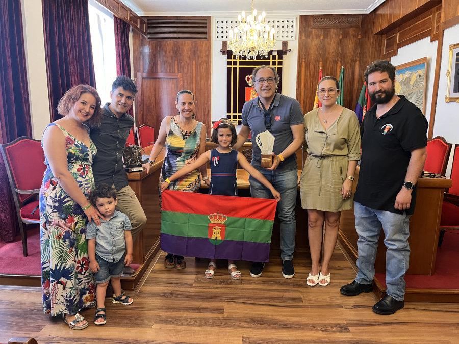 Recibimiento Nerea Gallego Moreno, campeona de España Sub-8 de Ajedrez